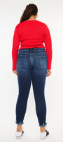 Journey Ultra High Rise Ankle Skinny Jeans (Plus Size) - Official Kancan USA