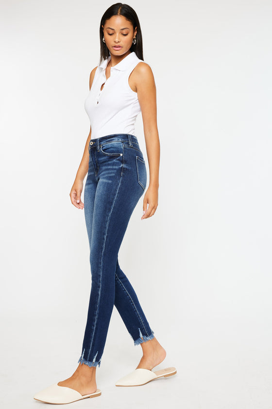 Jay High Rise Ankle Skinny Jeans - Official Kancan USA