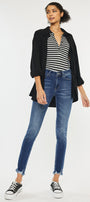 Jay High Rise Ankle Skinny Jeans - Official Kancan USA
