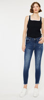 Landon Mid Rise Ankle Skinny Jeans - Official Kancan USA