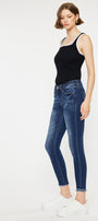Landon Mid Rise Ankle Skinny Jeans - Official Kancan USA
