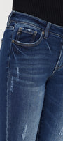 Landon Mid Rise Ankle Skinny Jeans - Official Kancan USA