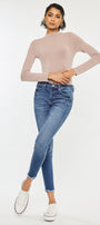 Landon Mid Rise Ankle Skinny Jeans - Official Kancan USA