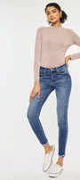 Landon Mid Rise Ankle Skinny Jeans - Official Kancan USA