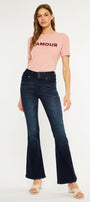 Vida High Rise Flare Jeans - Official Kancan USA
