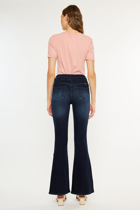 Vida High Rise Flare Jeans - Official Kancan USA