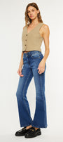 Vida High Rise Flare Jeans - Official Kancan USA