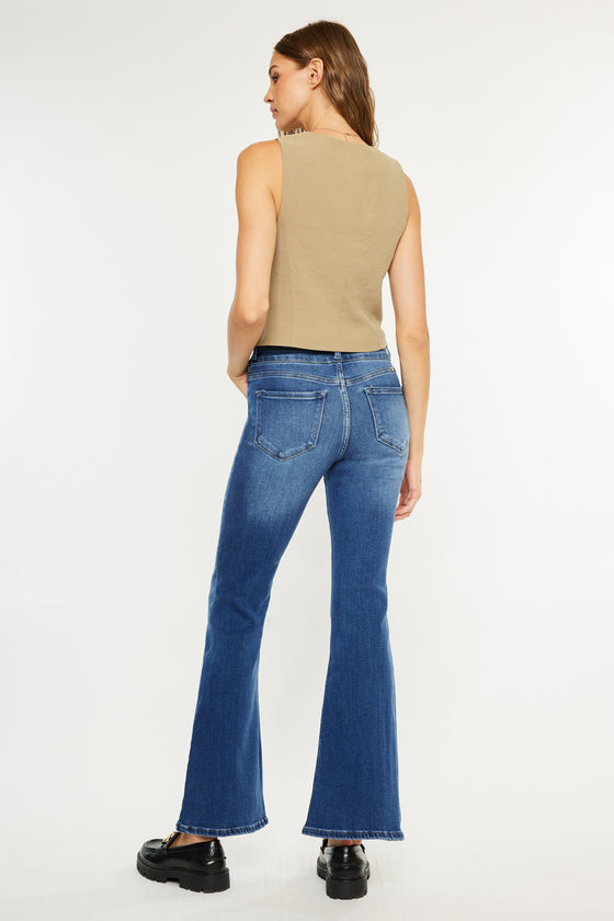 Vida High Rise Flare Jeans - Official Kancan USA