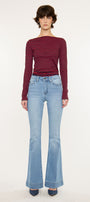 Roxanne High Rise Flare Jeans - Official Kancan USA