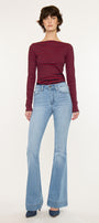Roxanne High Rise Flare Jeans - Official Kancan USA