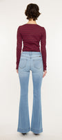 Roxanne High Rise Flare Jeans - Official Kancan USA