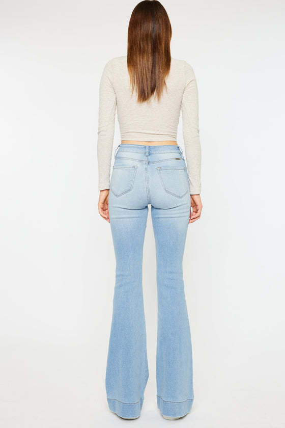 Roxanne High Rise Flare Jeans - Official Kancan USA