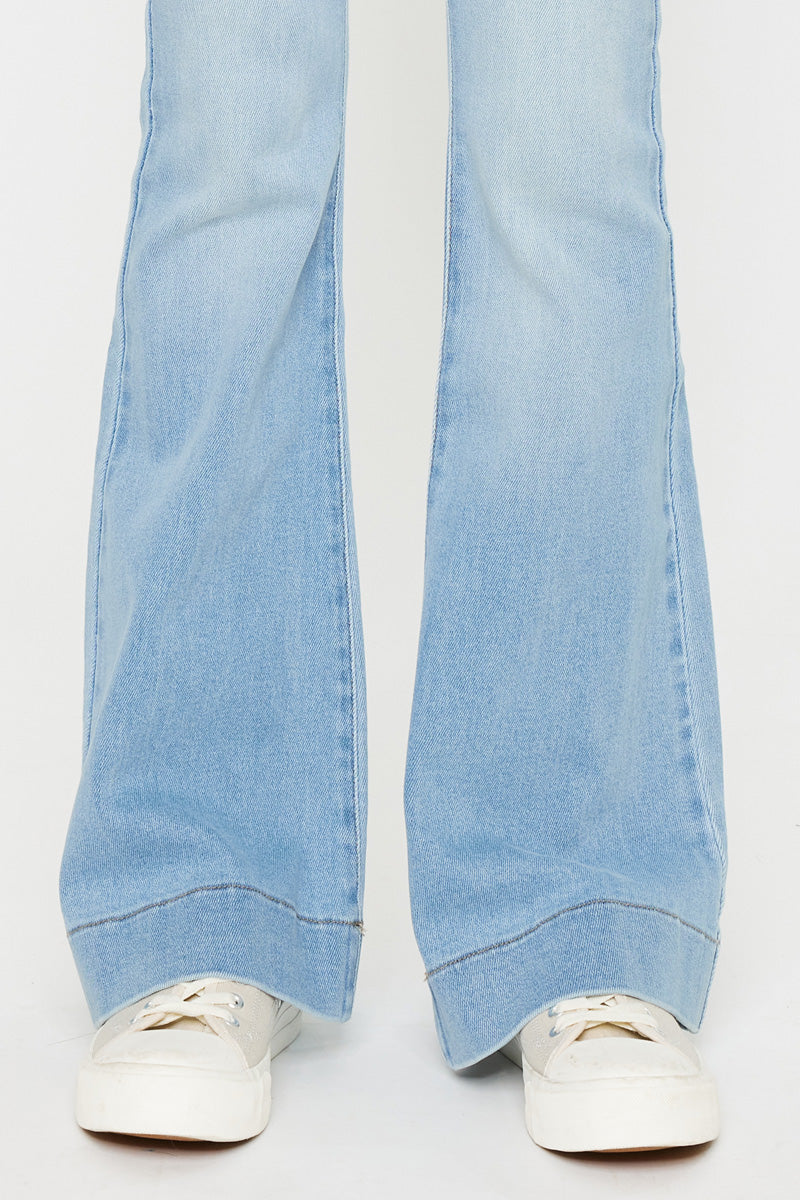 Roxanne High Rise Flare Jeans - Official Kancan USA