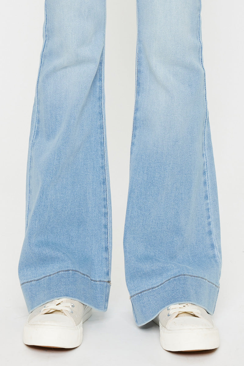 Roxanne High Rise Flare Jeans - Official Kancan USA