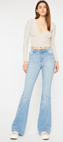Roxanne High Rise Flare Jeans - Official Kancan USA