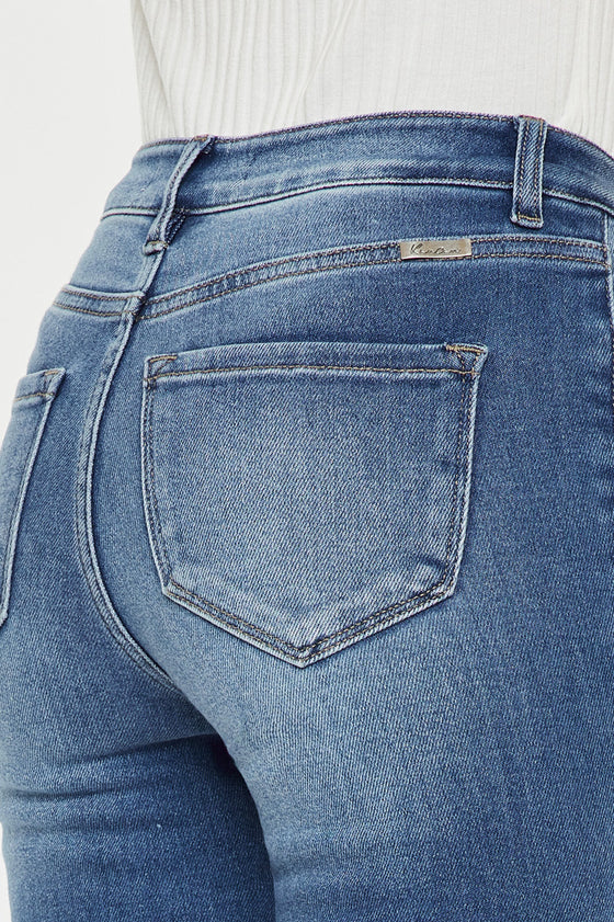 Roxanne High Rise Flare Jeans - Official Kancan USA