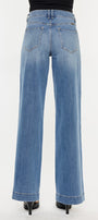 Bertha High Rise Trouser Wide Leg Jeans - Official Kancan USA