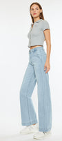 Celine Ultra High Rise Wide Leg Jeans - Official Kancan USA