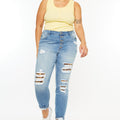 Beatrice High Rise Ankle Skinny (Plus Size) - Official Kancan USA