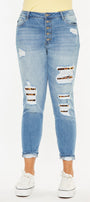 Beatrice High Rise Ankle Skinny (Plus Size) - Official Kancan USA