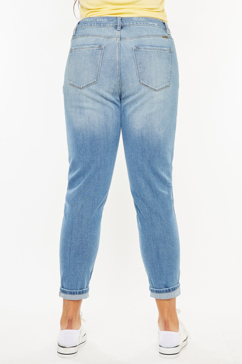 Beatrice High Rise Ankle Skinny (Plus Size) - Official Kancan USA