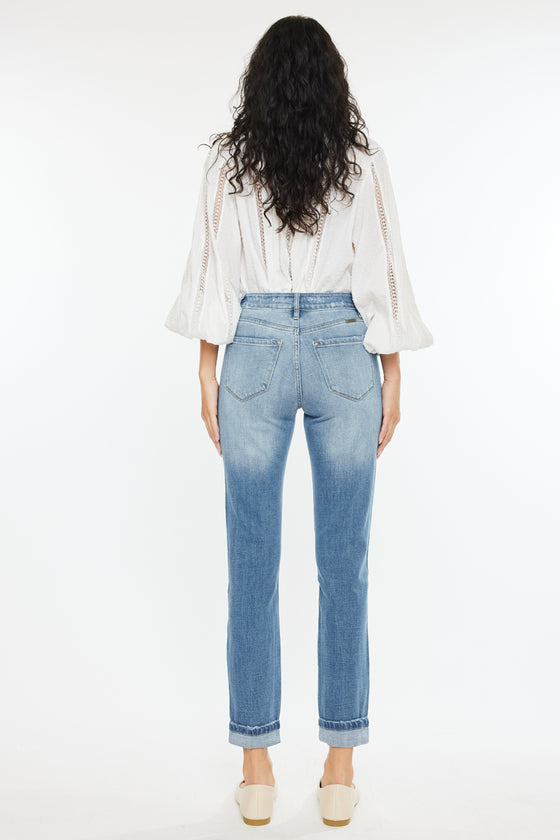 Leona High Rise Ankle Skinny Jeans - Official Kancan USA