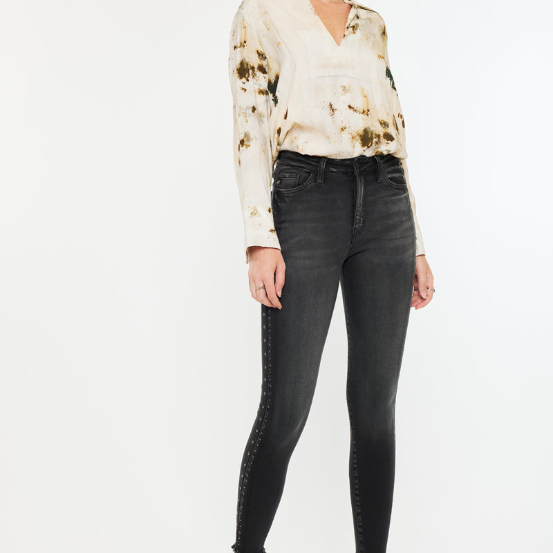 Hermione High Rise Ankle Skinny Jeans - Official Kancan USA