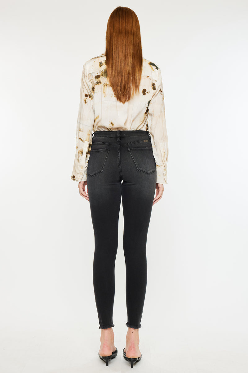 Hermione High Rise Ankle Skinny Jeans - Official Kancan USA