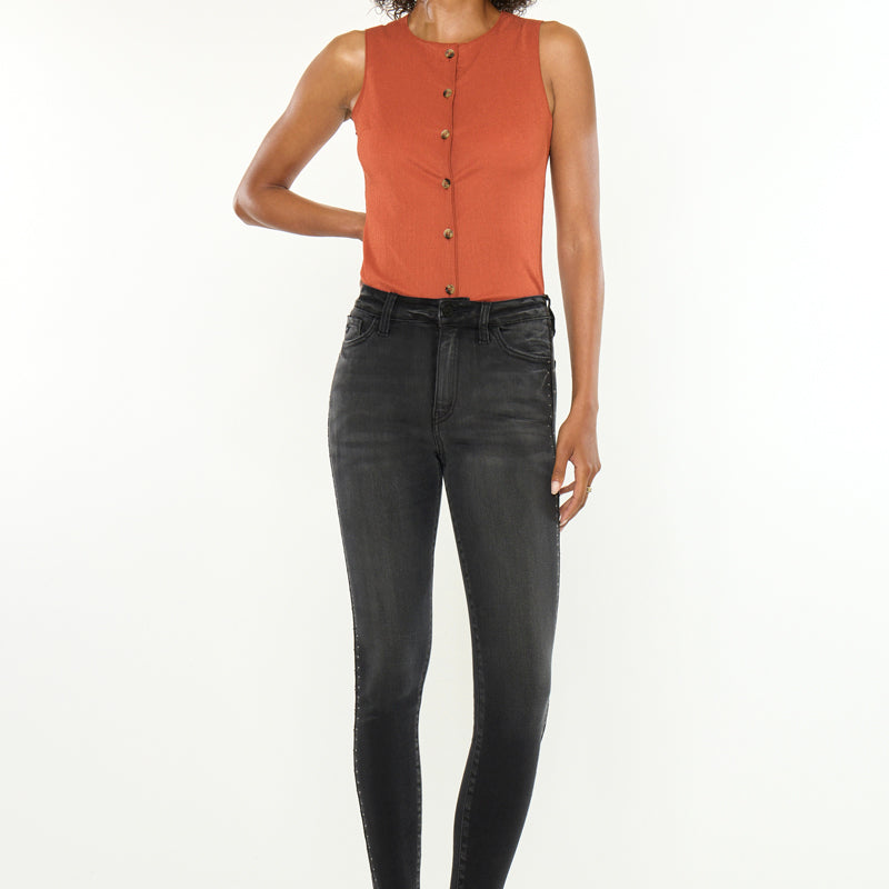 Hermione High Rise Ankle Skinny - Official Kancan USA