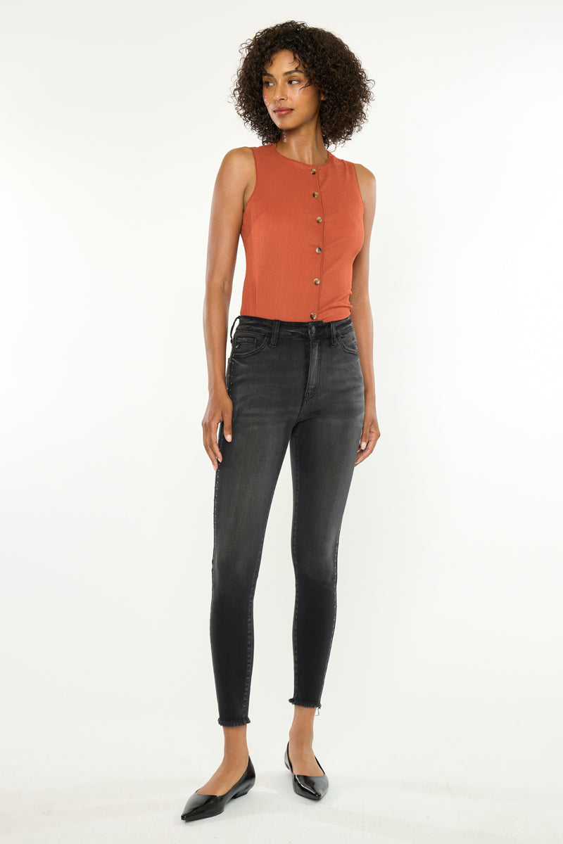 Hermione High Rise Ankle Skinny - Official Kancan USA
