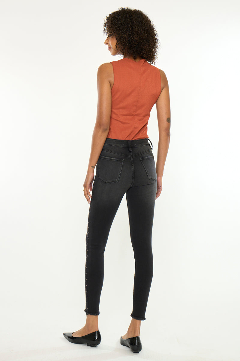 Hermione High Rise Ankle Skinny - Official Kancan USA