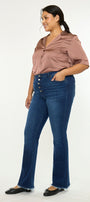 Yvette High Rise Flare (Plus Size) - Official Kancan USA