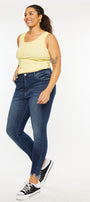 Griffin Ultra High Rise Ankle Skinny Jeans (Plus Size) - Official Kancan USA