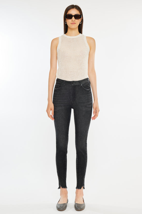 Layna Ultra High Rise Ankle Skinny Jeans - Official Kancan USA