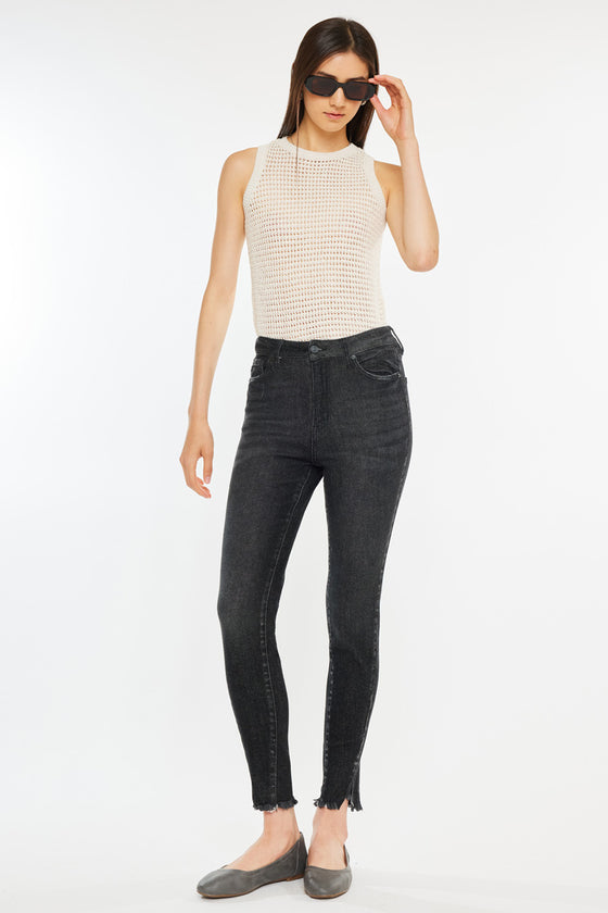 Layna Ultra High Rise Ankle Skinny Jeans - Official Kancan USA
