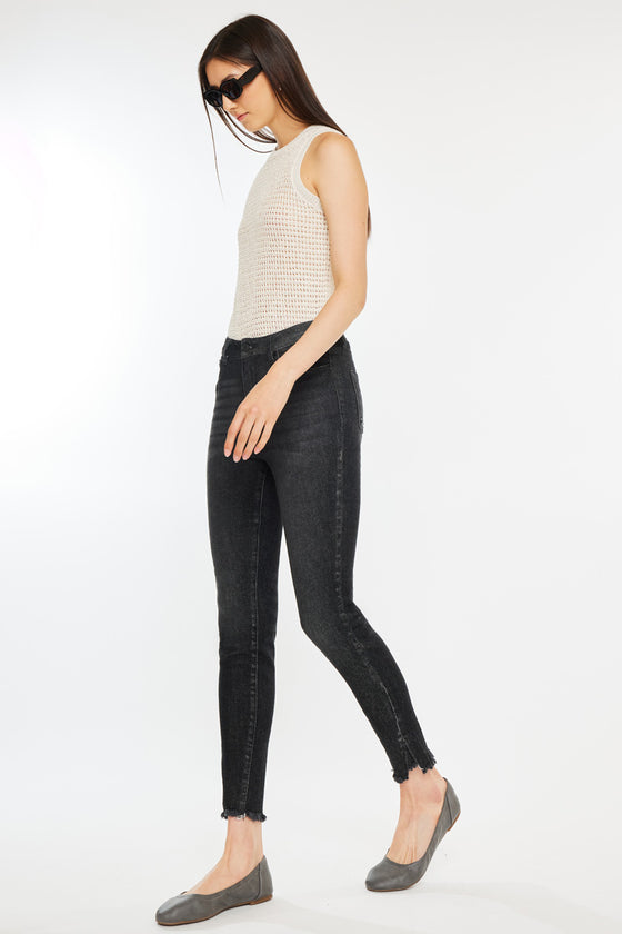 Layna Ultra High Rise Ankle Skinny Jeans - Official Kancan USA