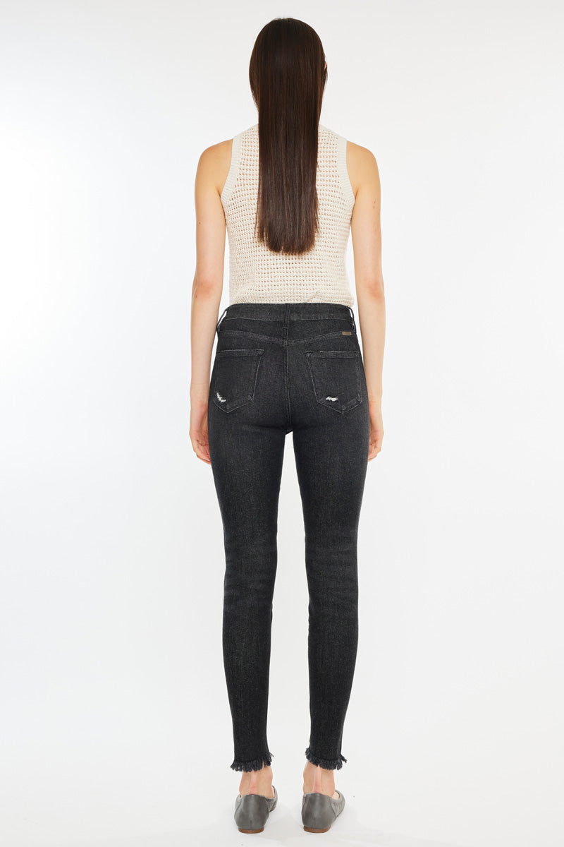 Layna Ultra High Rise Ankle Skinny Jeans - Official Kancan USA