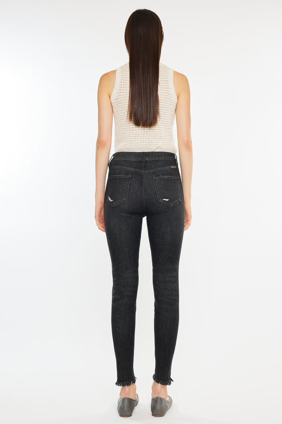 Layna Ultra High Rise Ankle Skinny Jeans - Official Kancan USA