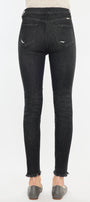 Layna Ultra High Rise Ankle Skinny Jeans - Official Kancan USA