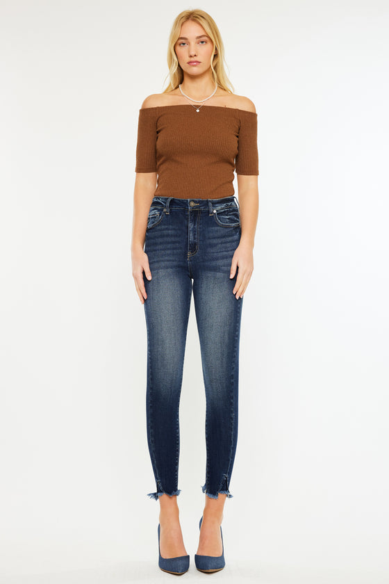 Layna Ultra High Rise Ankle Skinny Jeans - Official Kancan USA