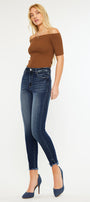 Layna Ultra High Rise Ankle Skinny Jeans - Official Kancan USA