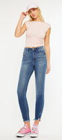 Layna Ultra High Rise Ankle Skinny Jeans - Official Kancan USA
