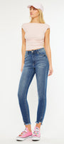Layna Ultra High Rise Ankle Skinny Jeans - Official Kancan USA
