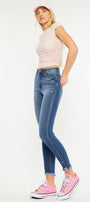 Layna Ultra High Rise Ankle Skinny Jeans - Official Kancan USA
