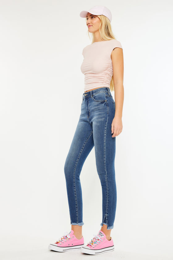 Layna Ultra High Rise Ankle Skinny Jeans - Official Kancan USA