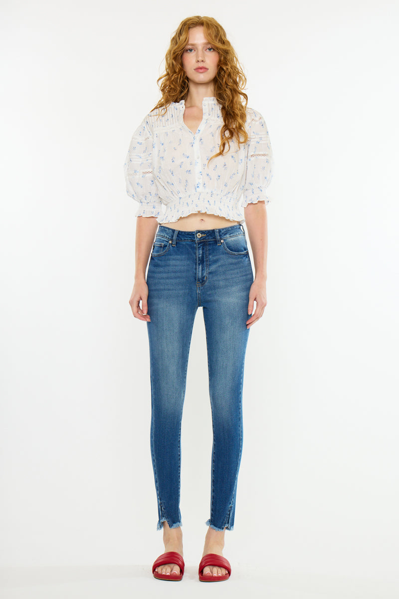 Layna Ultra High Rise Ankle Skinny