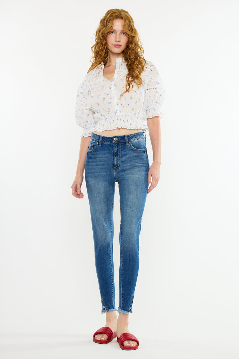 Layna Ultra High Rise Ankle Skinny