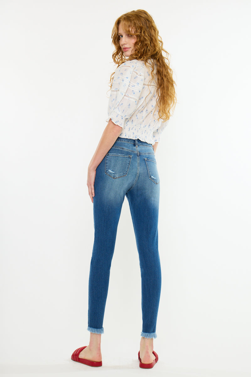 Layna Ultra High Rise Ankle Skinny