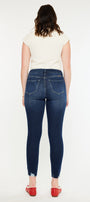 Milo High Rise Ankle Skinny Jeans - Curvy - Official Kancan USA
