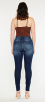 Wesley High Rise Super Skinny Jeans - Curvy - Official Kancan USA